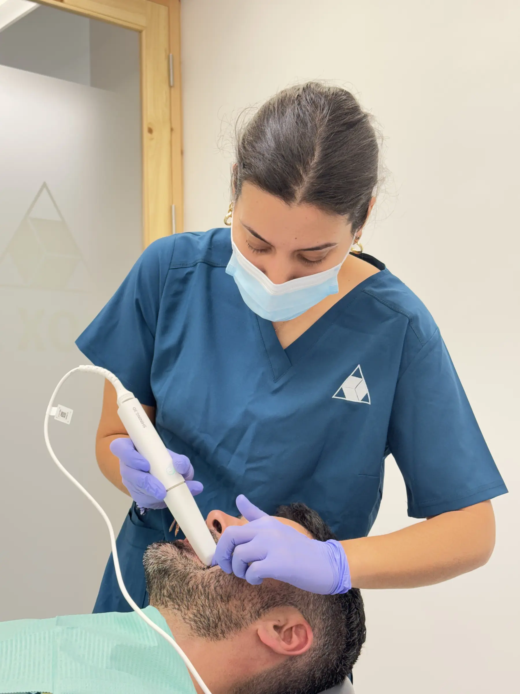 Registro digital para planificar una Prótesis dental en Lugo